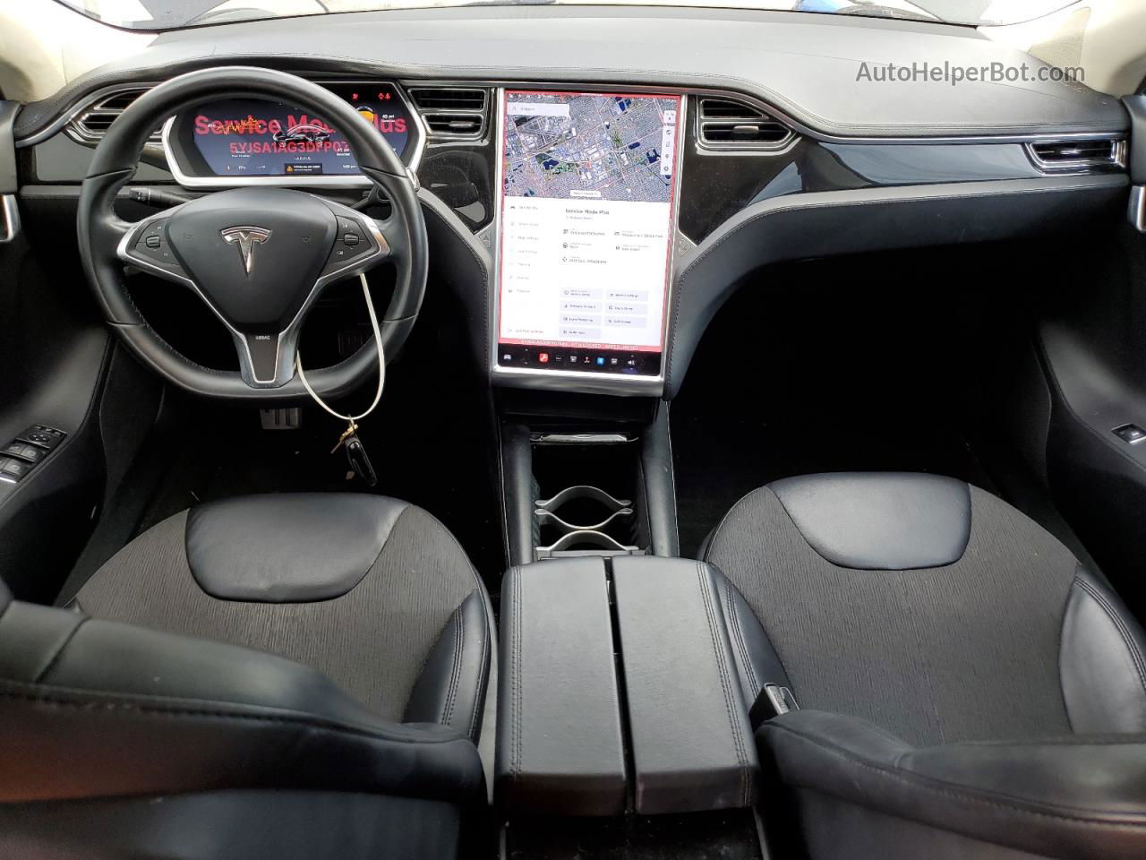 2013 Tesla Model S  Black vin: 5YJSA1AG3DFP07494