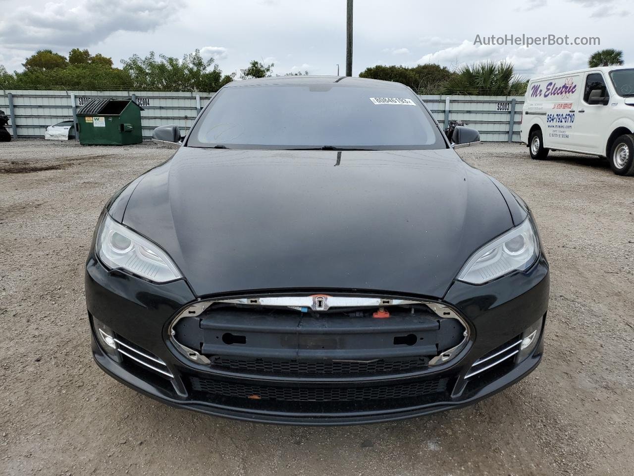 2013 Tesla Model S  Black vin: 5YJSA1AG3DFP07494