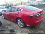 2013 Tesla Model S   Red vin: 5YJSA1AG4DFP08928