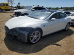 2013 Tesla Model S  White vin: 5YJSA1AG9DFP08259