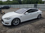 2013 Tesla Model S White vin: 5YJSA1CG0DFP03948