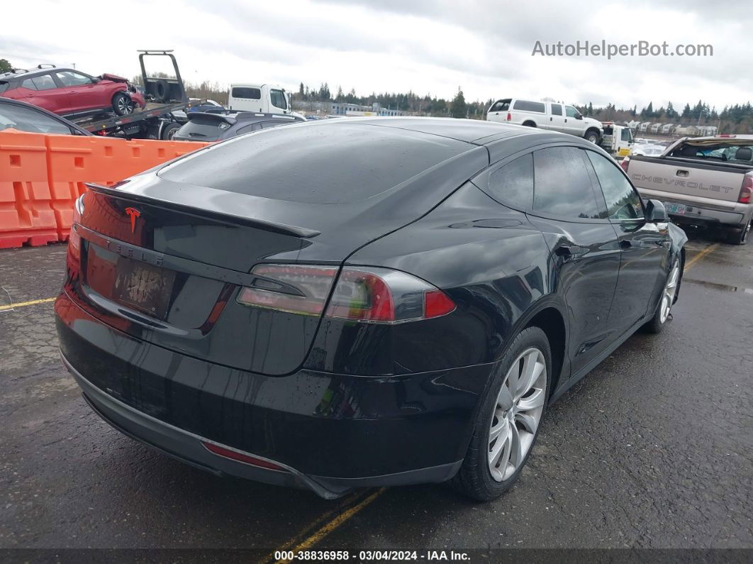 2013 Tesla Model S   Black vin: 5YJSA1CG0DFP04002