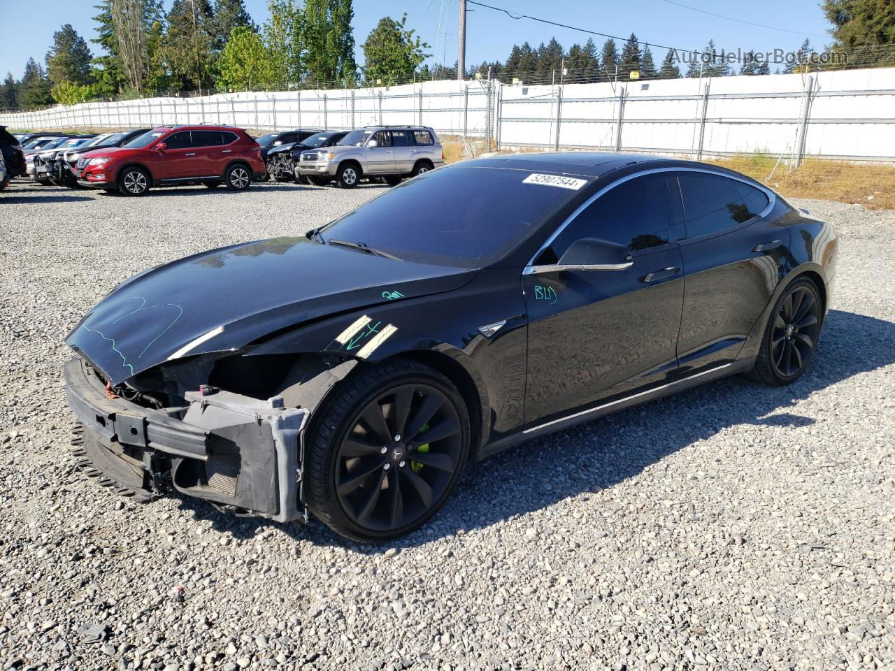 2013 Tesla Model S  Black vin: 5YJSA1CG1DFP13792