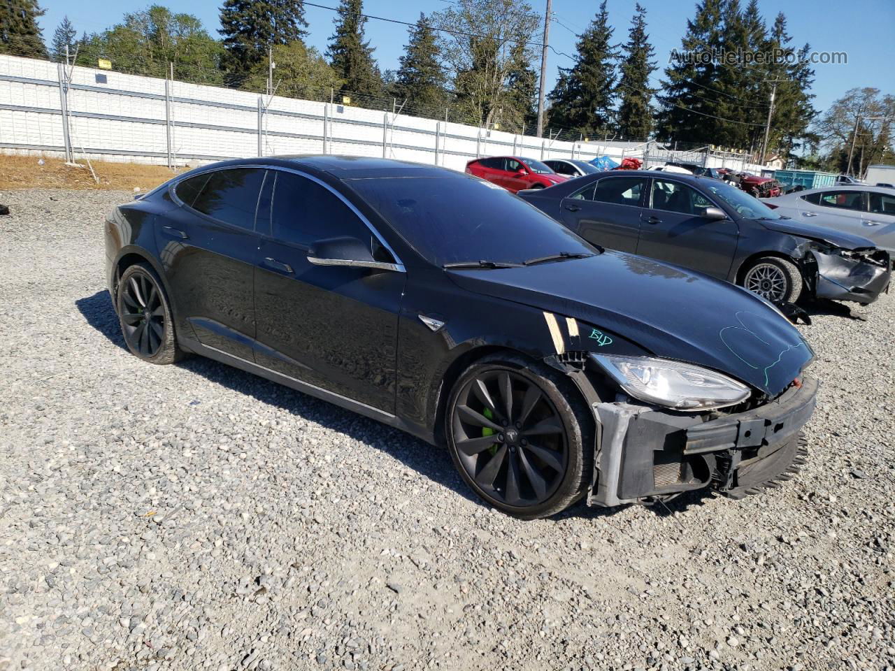 2013 Tesla Model S  Черный vin: 5YJSA1CG1DFP13792