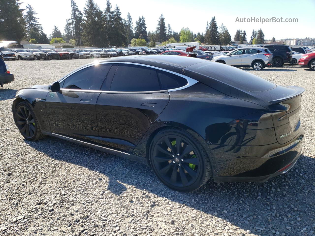 2013 Tesla Model S  Black vin: 5YJSA1CG1DFP13792