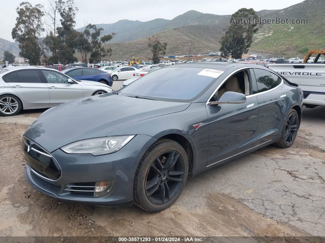 2013 Tesla Model S   Dark Blue vin: 5YJSA1CG2DFP16927