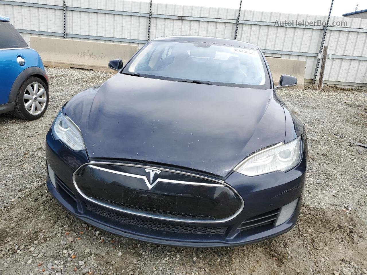 2013 Tesla Model S Blue vin: 5YJSA1CG4DFP03564