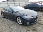 2013 Tesla Model S Blue vin: 5YJSA1CG4DFP03564