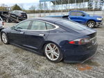 2013 Tesla Model S Blue vin: 5YJSA1CG4DFP03564