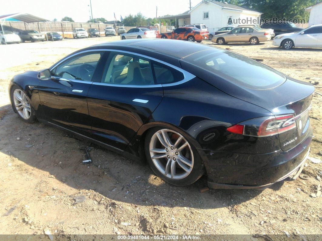 2013 Tesla Model S   Dark Blue vin: 5YJSA1CG4DFP03564