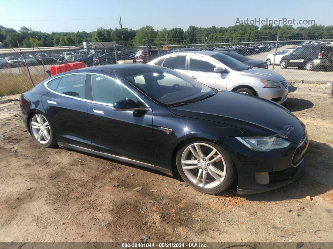 2013 Tesla Model S   Dark Blue vin: 5YJSA1CG4DFP03564