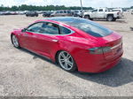 2013 Tesla Model S   Red vin: 5YJSA1CG4DFP19991