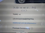 2013 Tesla Model S Blue vin: 5YJSA1CG4DFP27752