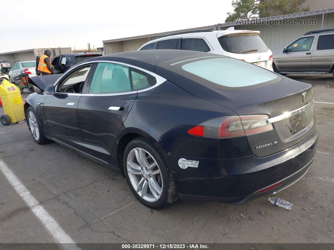 2013 Tesla Model S Blue vin: 5YJSA1CG4DFP27752