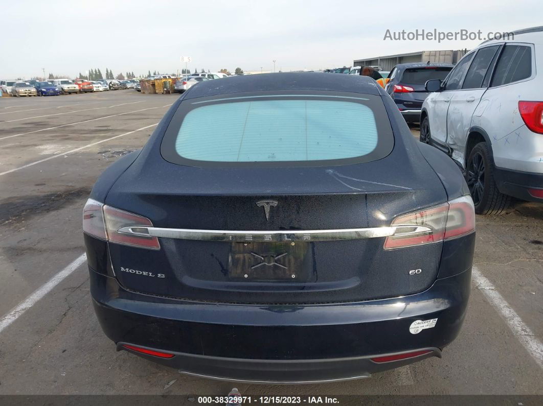 2013 Tesla Model S Blue vin: 5YJSA1CG4DFP27752