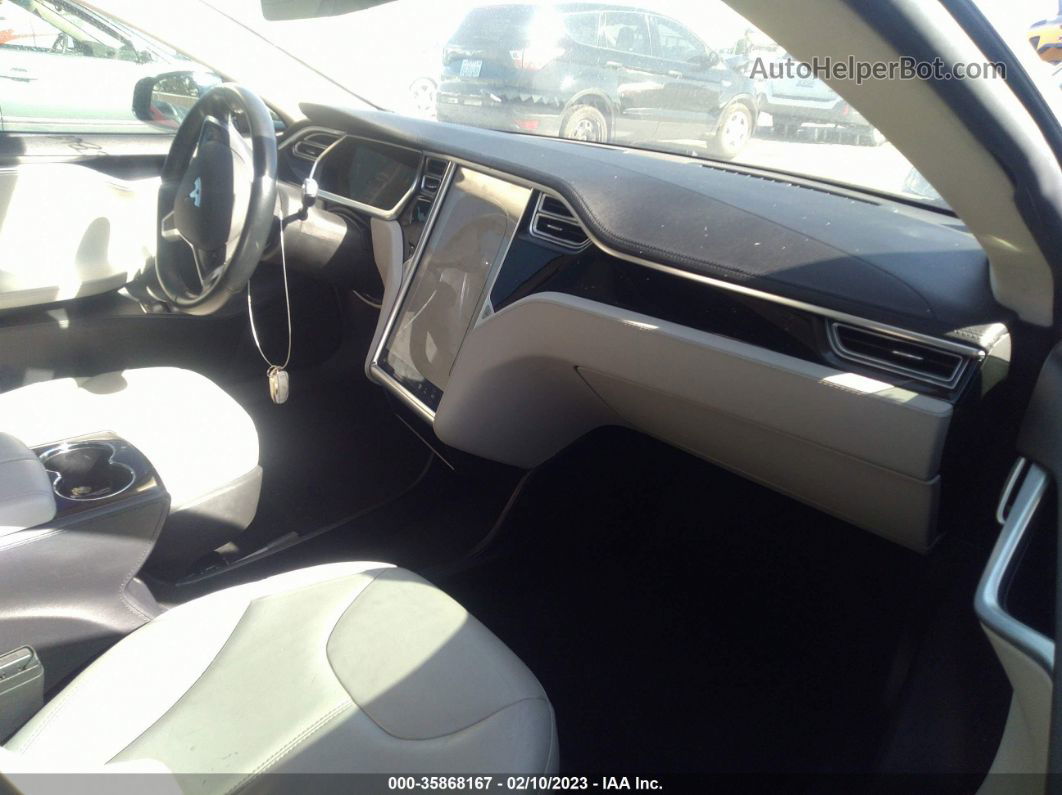 2013 Tesla Model S Dark Blue vin: 5YJSA1CG5DFP21930