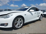 2013 Tesla Model S   White vin: 5YJSA1CG6DFP19622