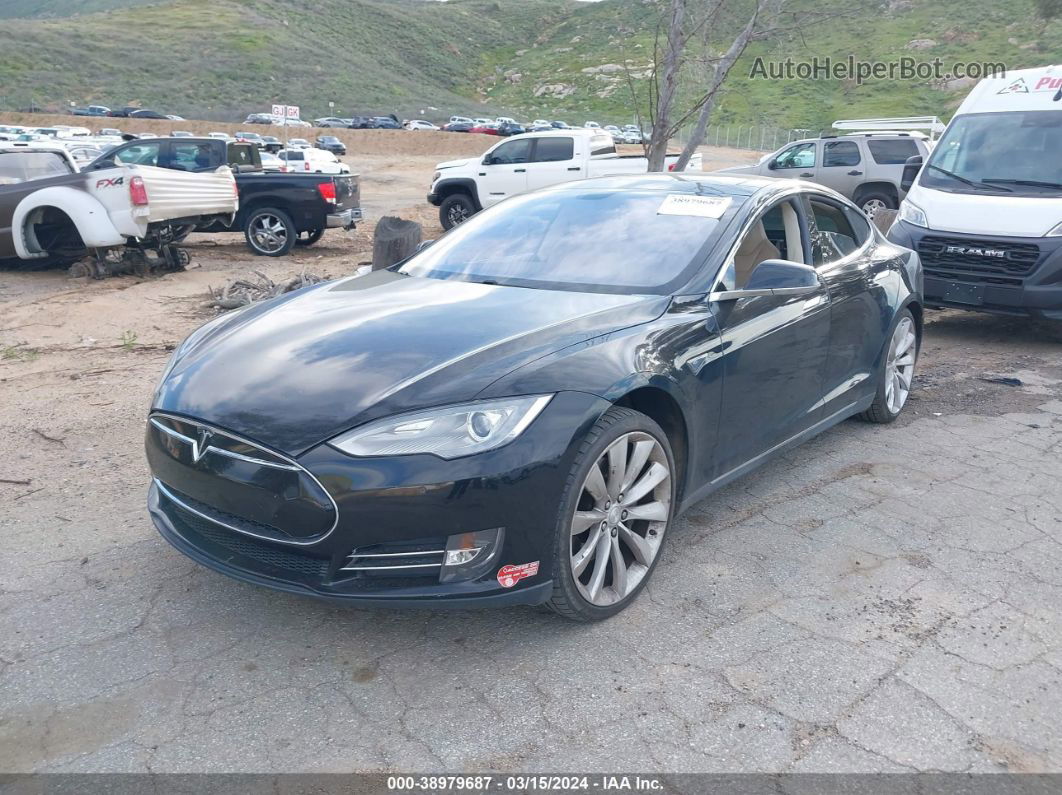 2013 Tesla Model S   Black vin: 5YJSA1CG6DFP21094