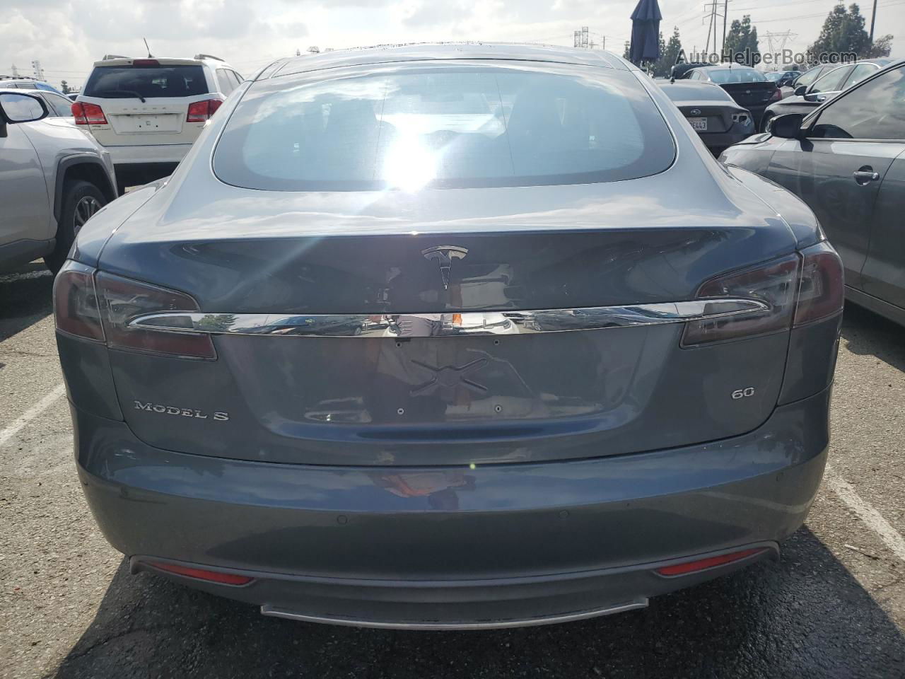 2013 Tesla Model S  Gray vin: 5YJSA1CG6DFP21130