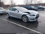 2013 Tesla Model S Silver vin: 5YJSA1CG6DFP24822