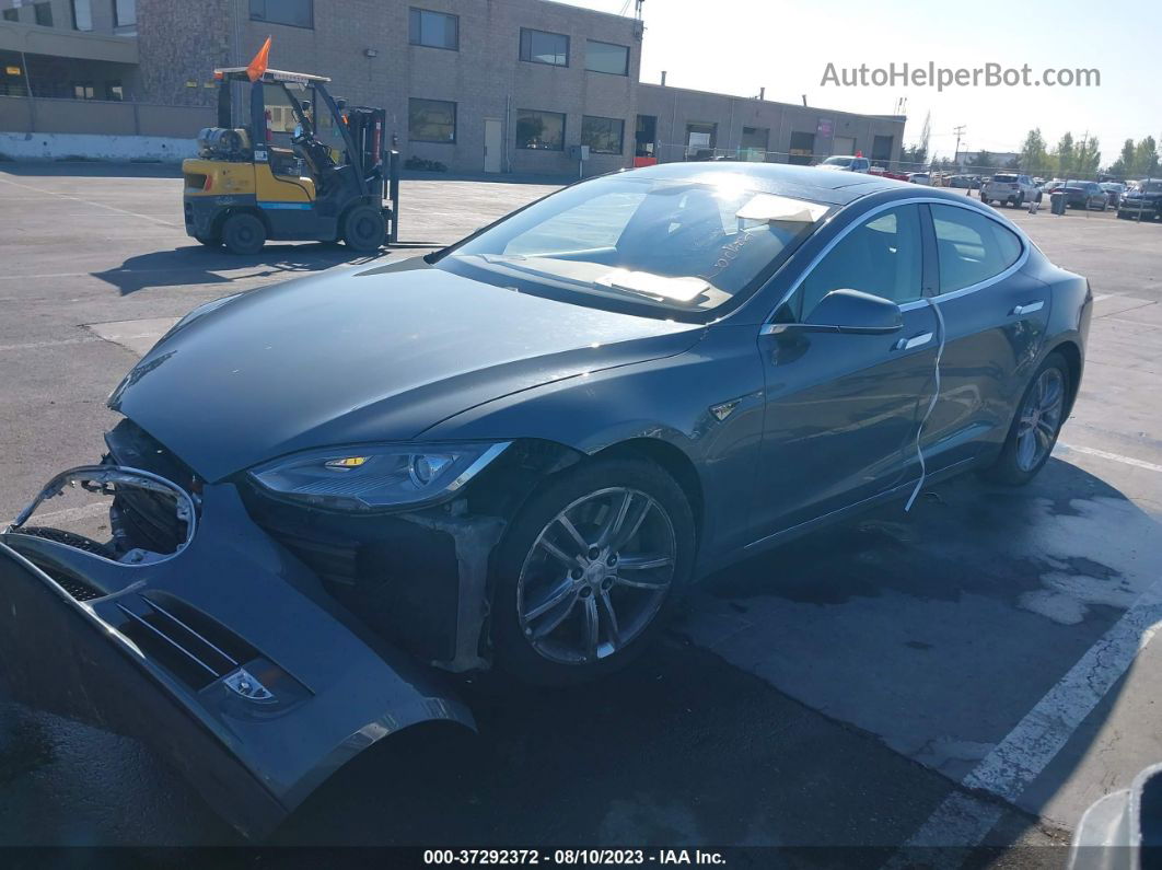 2013 Tesla Model S   Gray vin: 5YJSA1CG7DFP09245