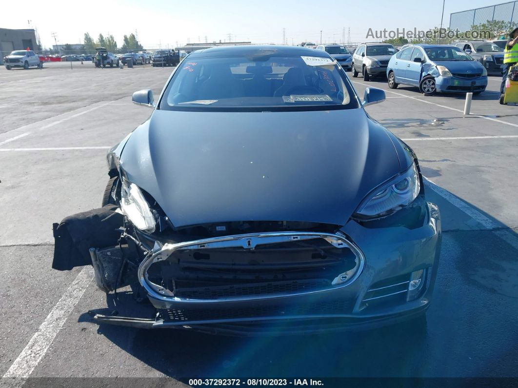 2013 Tesla Model S   Gray vin: 5YJSA1CG7DFP09245