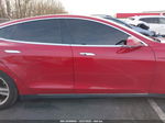 2013 Tesla Model S   Red vin: 5YJSA1CG8DFP14650