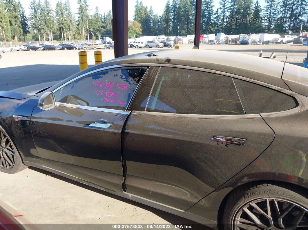 2013 Tesla Model S Black vin: 5YJSA1CG9DFP17511