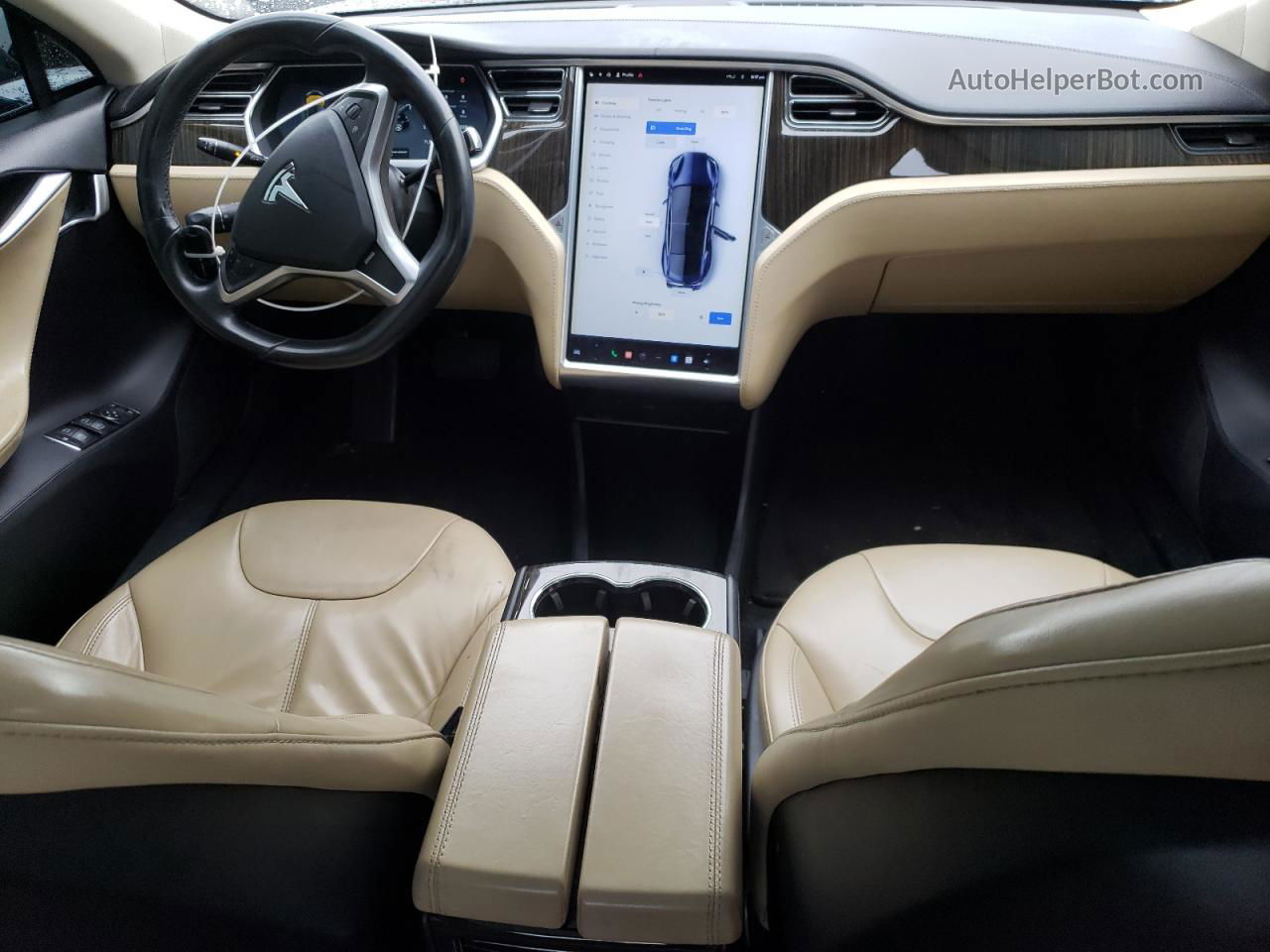 2013 Tesla Model S  Синий vin: 5YJSA1CGXDFP03827