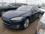 2013 Tesla Model S  Синий vin: 5YJSA1CGXDFP03827