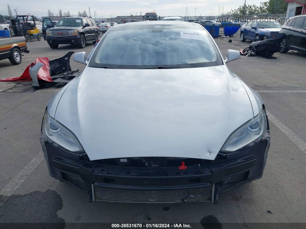 2013 Tesla Model S   Silver vin: 5YJSA1CN0DFP06783