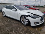 2013 Tesla Model S  White vin: 5YJSA1CN0DFP13619