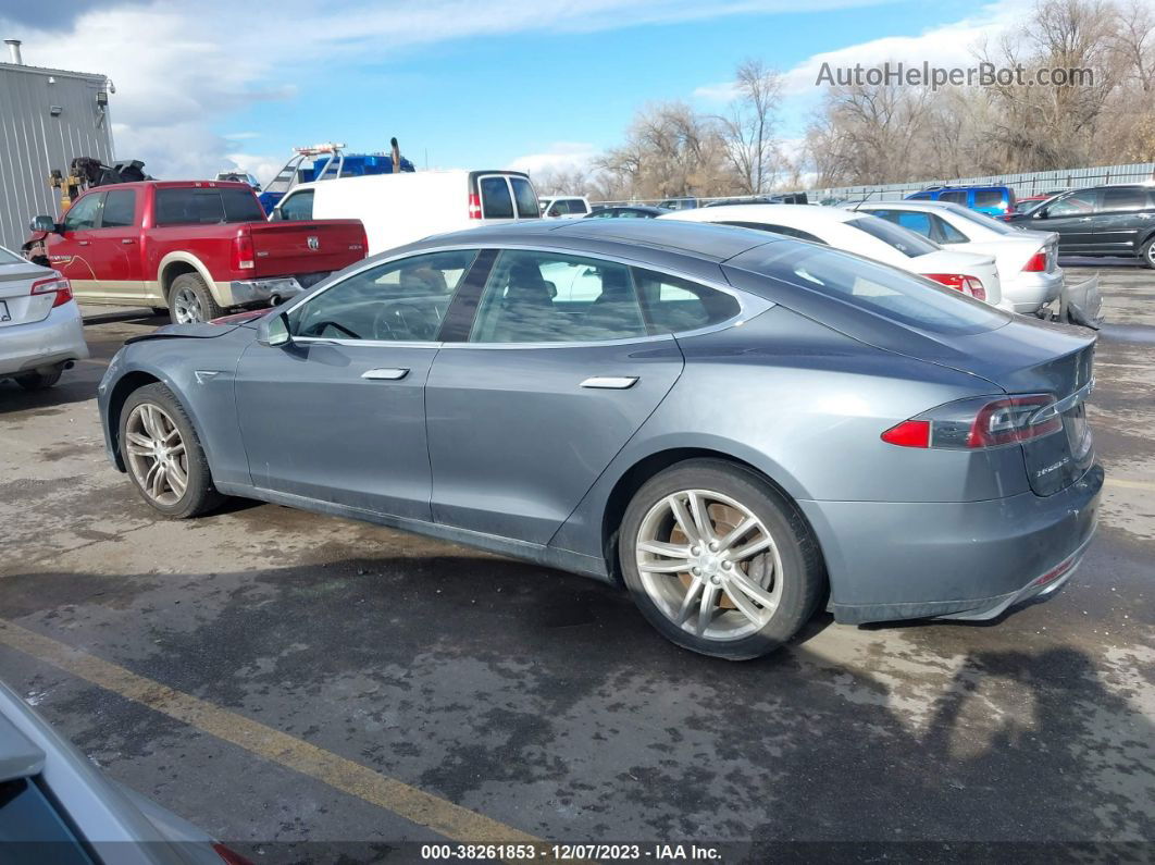 2013 Tesla Model S Gray vin: 5YJSA1CN0DFP15662