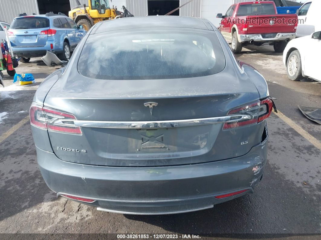 2013 Tesla Model S Gray vin: 5YJSA1CN0DFP15662