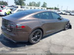 2013 Tesla Model S   Brown vin: 5YJSA1CN0DFP20859