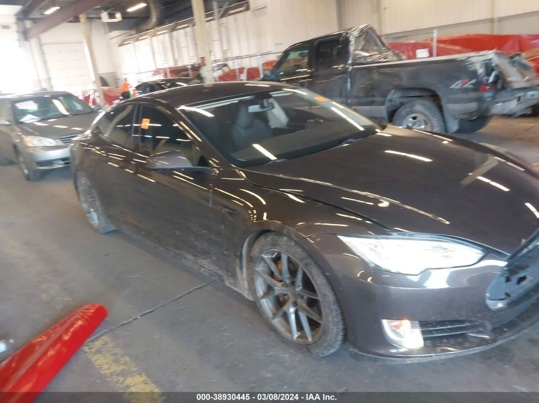 2013 Tesla Model S   Gray vin: 5YJSA1CN1DFP03374