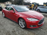2013 Tesla Model S  Red vin: 5YJSA1CN1DFP13399