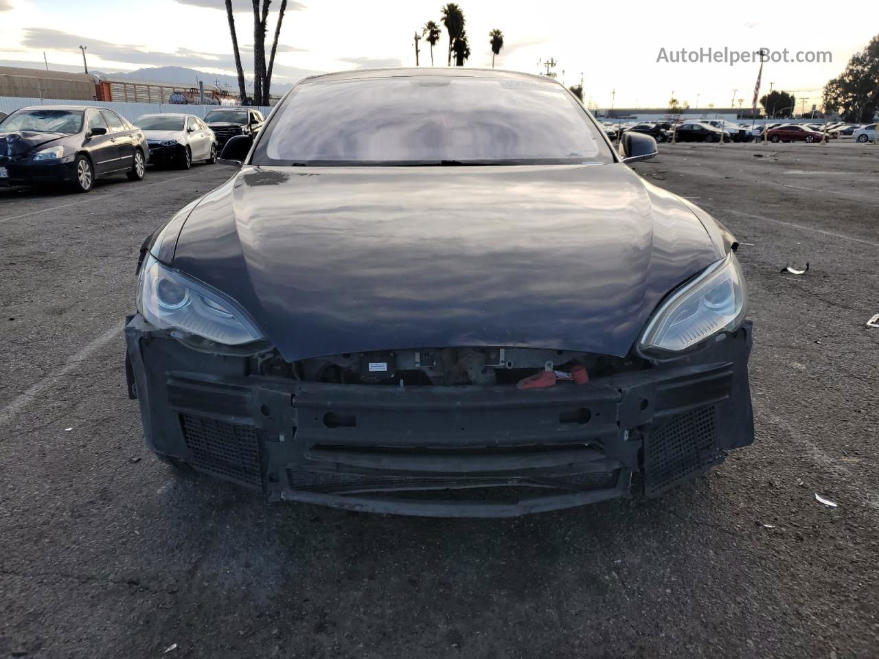 2013 Tesla Model S  Blue vin: 5YJSA1CN1DFP13807