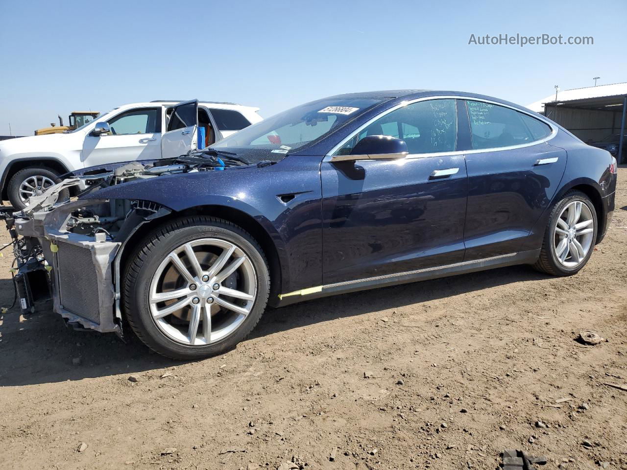 2013 Tesla Model S  Black vin: 5YJSA1CN1DFP21115