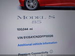 2013 Tesla Model S   Red vin: 5YJSA1CN2DFP10026