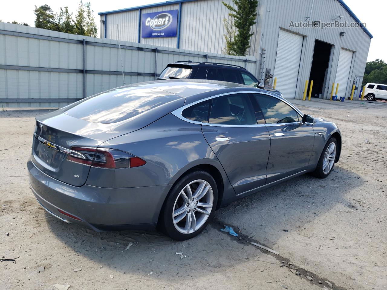 2013 Tesla Model S  Gray vin: 5YJSA1CN2DFP21897