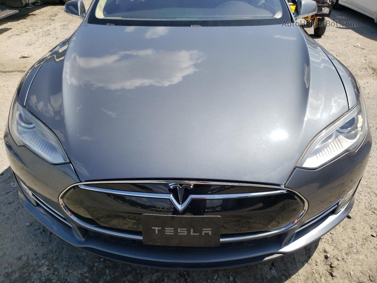 2013 Tesla Model S  Gray vin: 5YJSA1CN2DFP21897