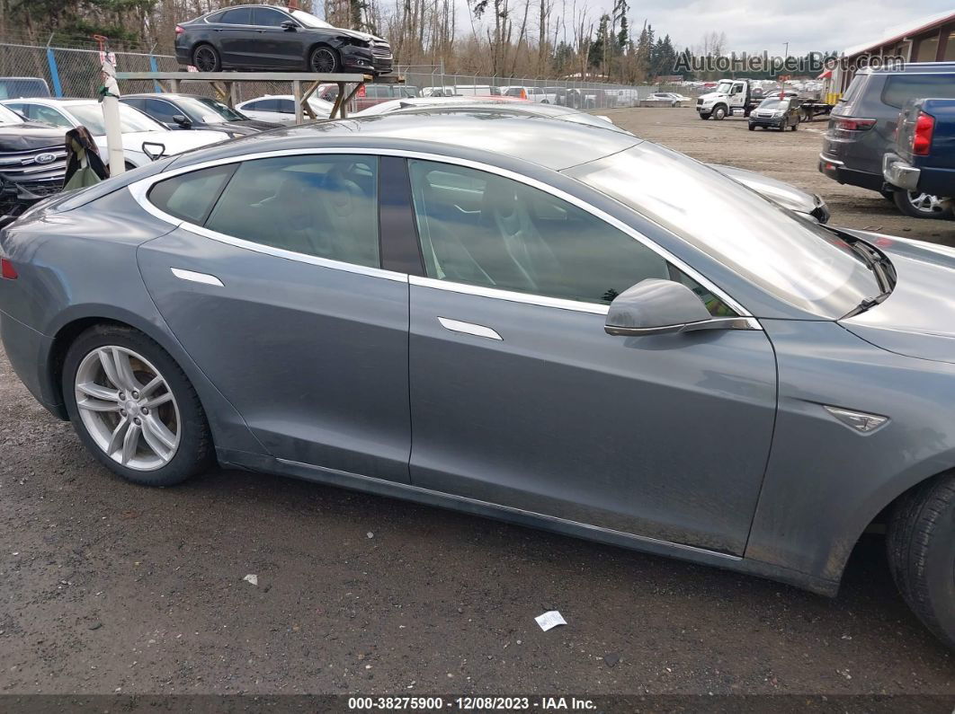 2013 Tesla Model S Gray vin: 5YJSA1CN3DFP22542