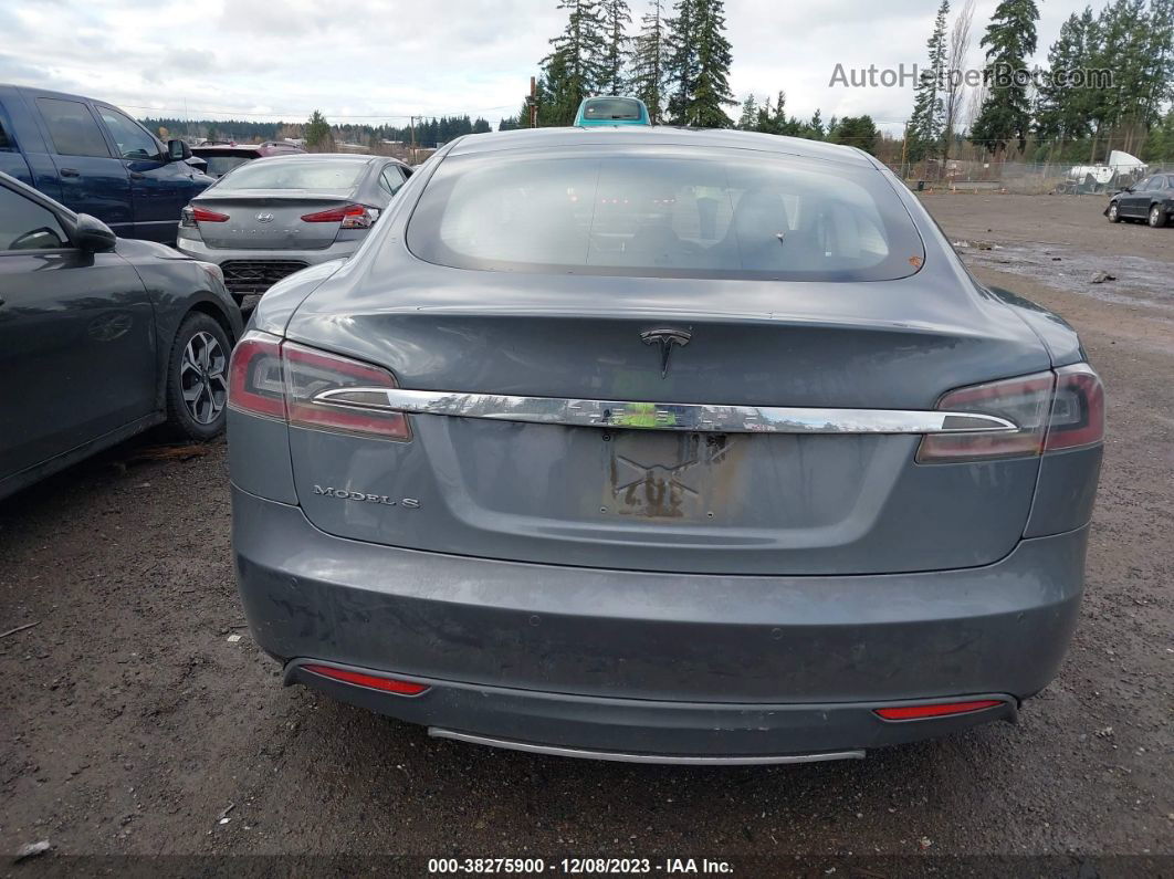 2013 Tesla Model S Gray vin: 5YJSA1CN3DFP22542