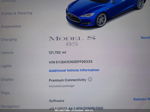 2013 Tesla Model S Blue vin: 5YJSA1CN3DFP26333