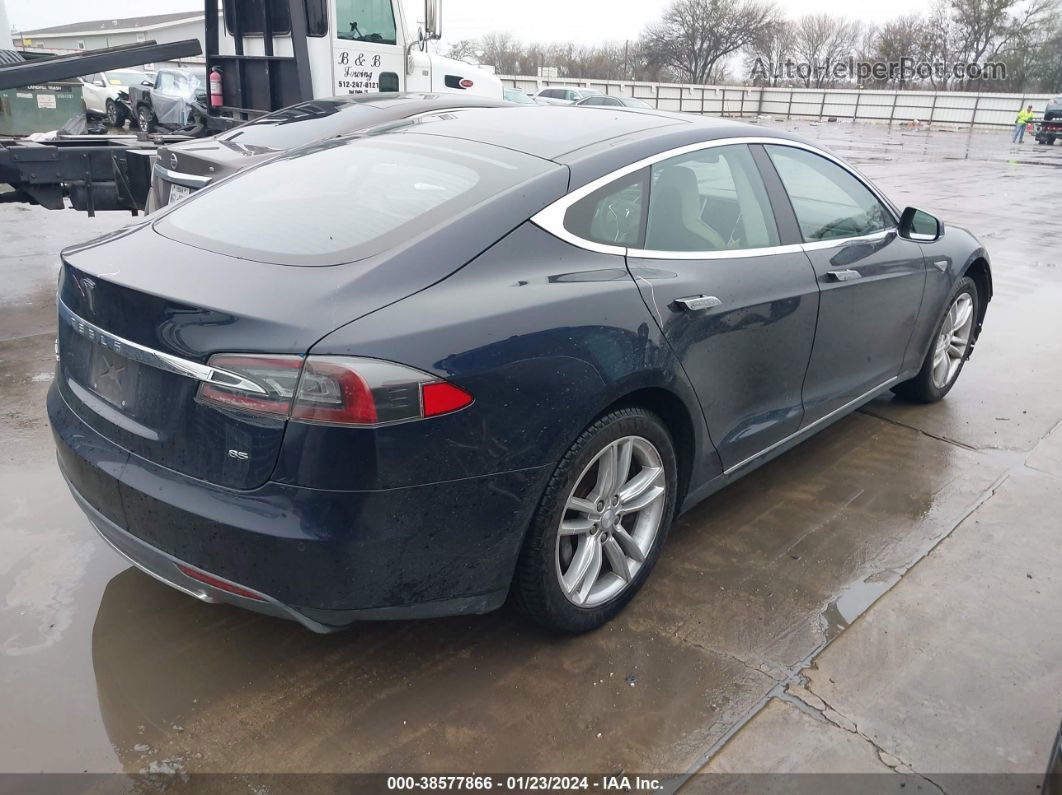 2013 Tesla Model S Синий vin: 5YJSA1CN3DFP26333