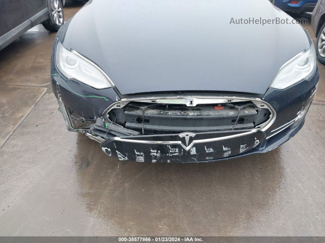 2013 Tesla Model S Синий vin: 5YJSA1CN3DFP26333