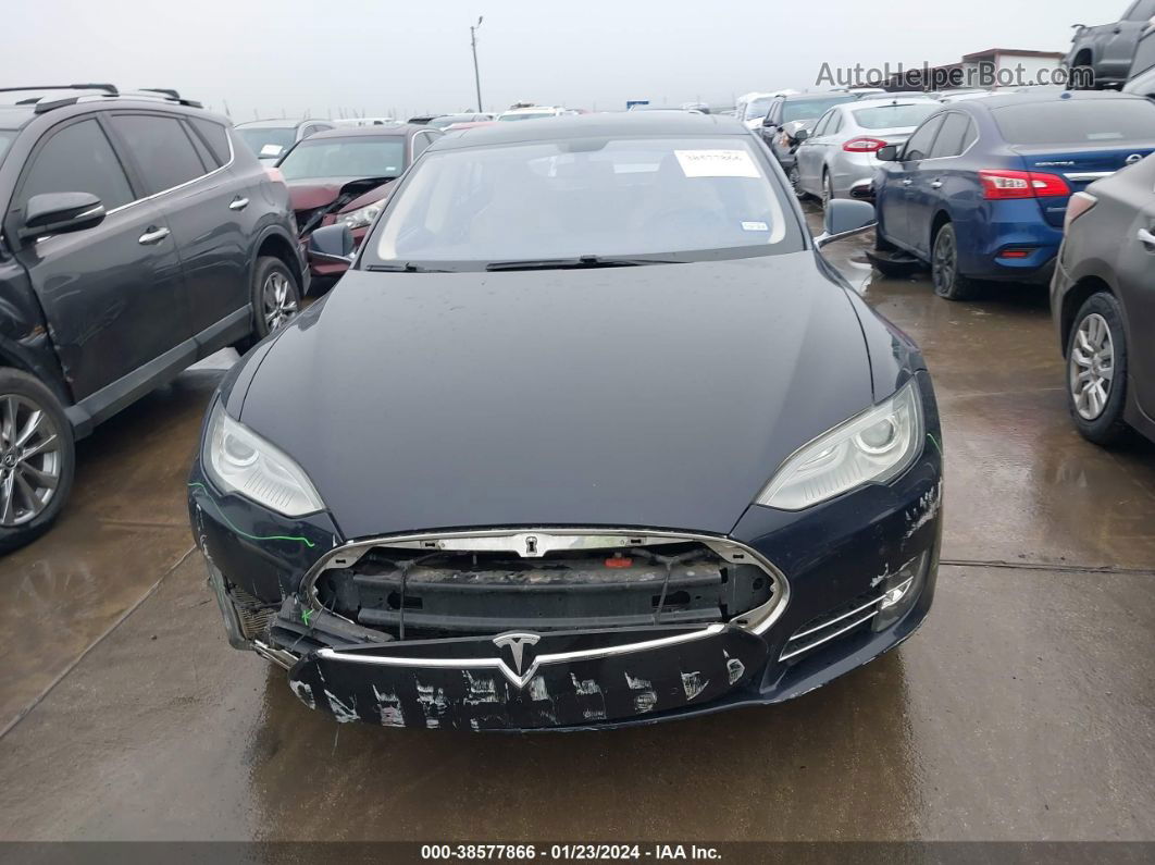 2013 Tesla Model S Синий vin: 5YJSA1CN3DFP26333