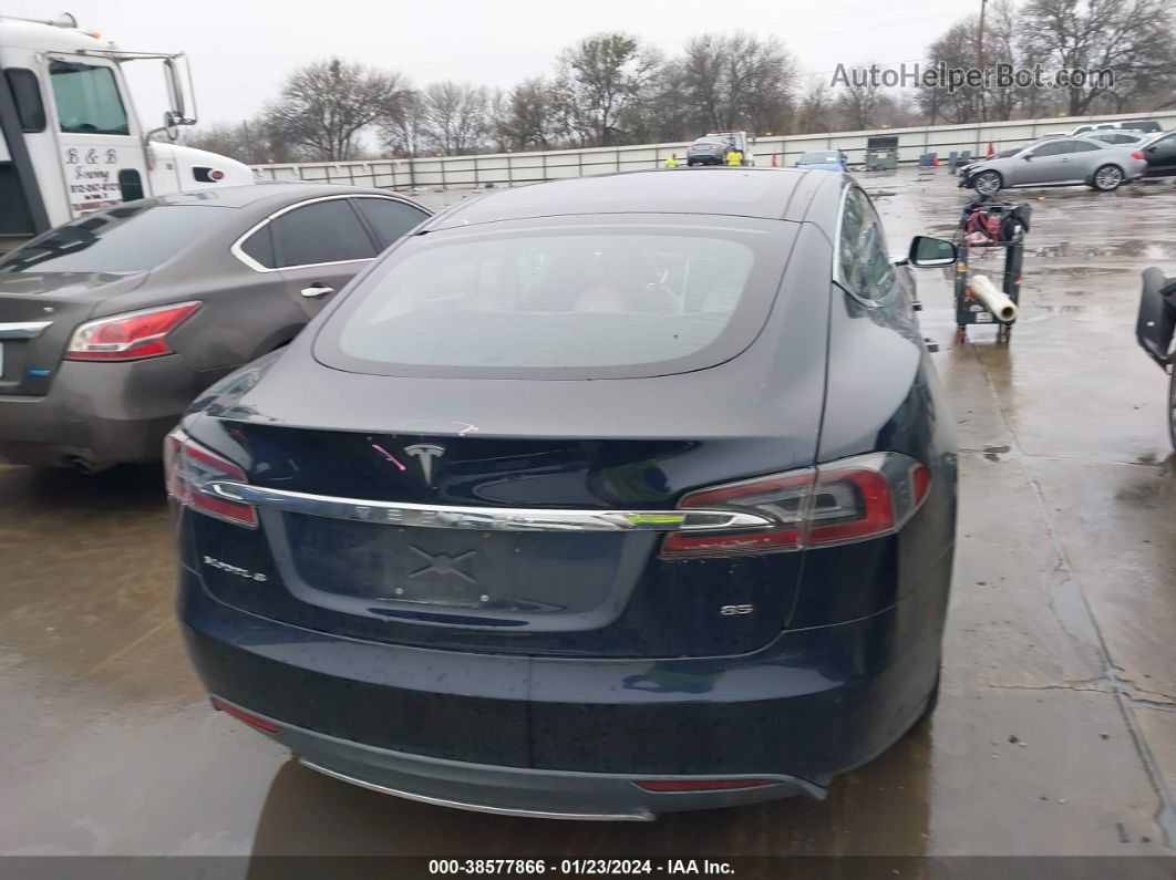 2013 Tesla Model S Синий vin: 5YJSA1CN3DFP26333