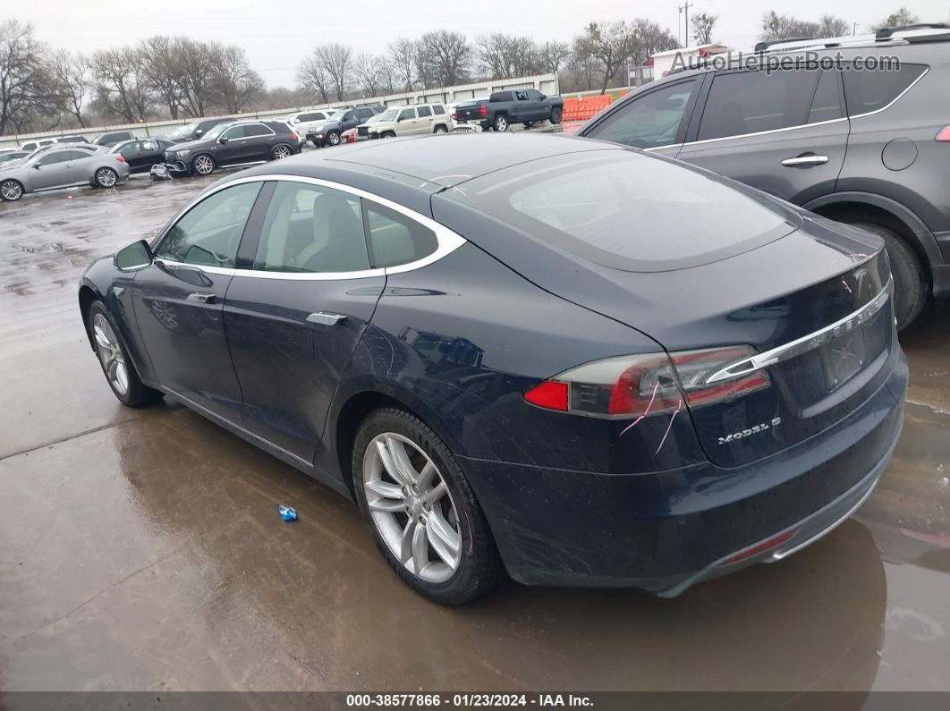 2013 Tesla Model S Синий vin: 5YJSA1CN3DFP26333